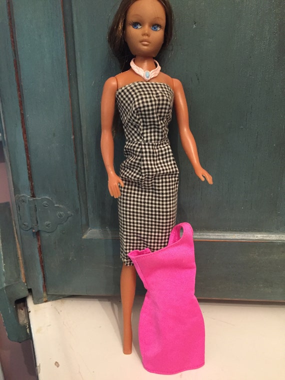 Vintage barbie black dress sale
