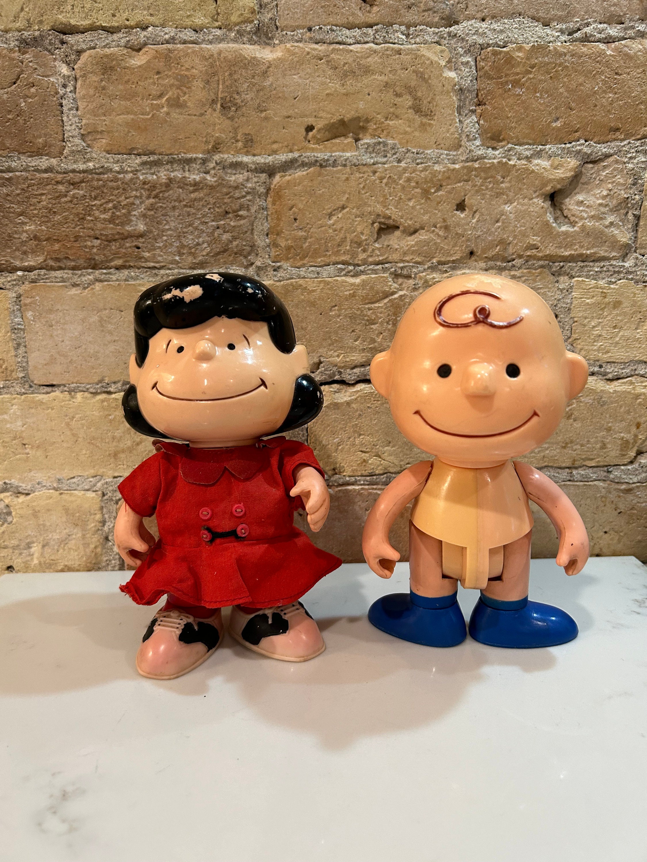 Vintage Peanuts Lucy and Charlie Brown United Feature Vintage Peanuts Lucy and Charlie Brown United Feature
