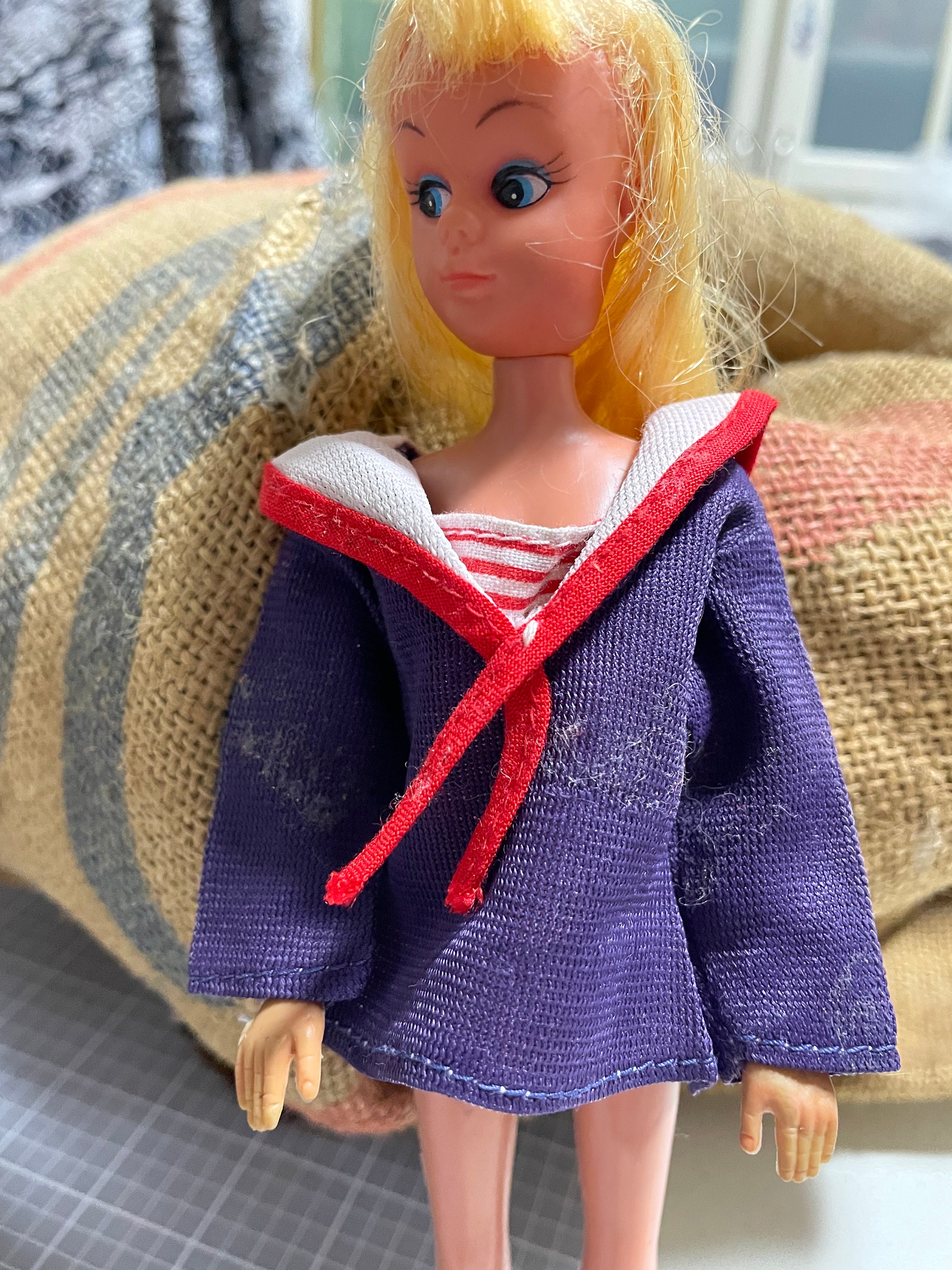 Vintage Barbie Clothes Skipper Sailor Shirt and Blythe Jean | Etsy