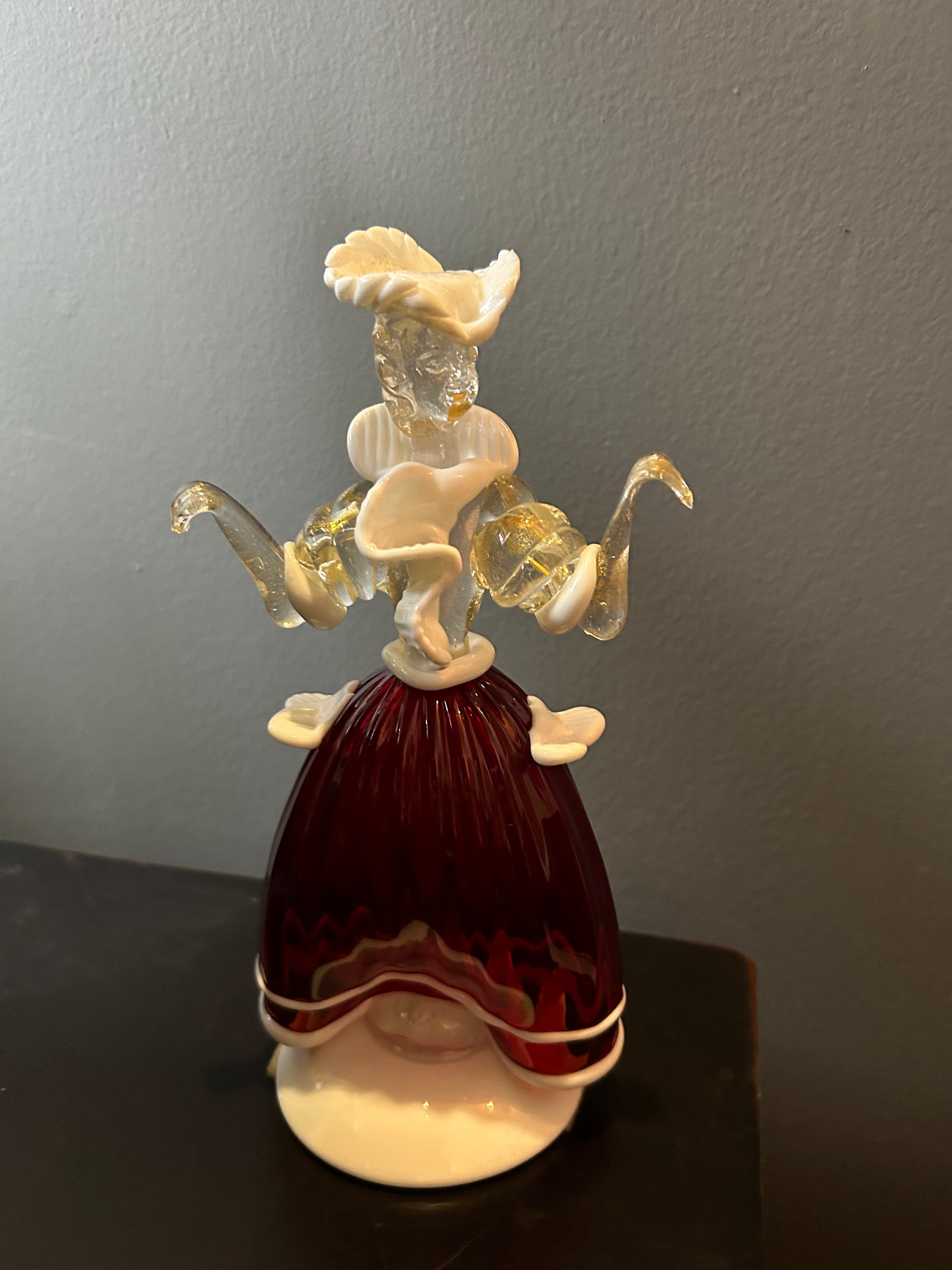 イタリア雑貨・ピエロコレクション【MURANO GLASS 赤の紳士】 イタリア雑貨・ピエロコレクション【MURANO GLASS 赤の紳士