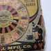Vintage tin game fortune telling game 4u2c gypsy witch game Halloween decoration black cat graphic