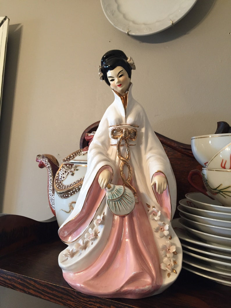 lefton geisha girl figurine Lefton geisha girl figurine