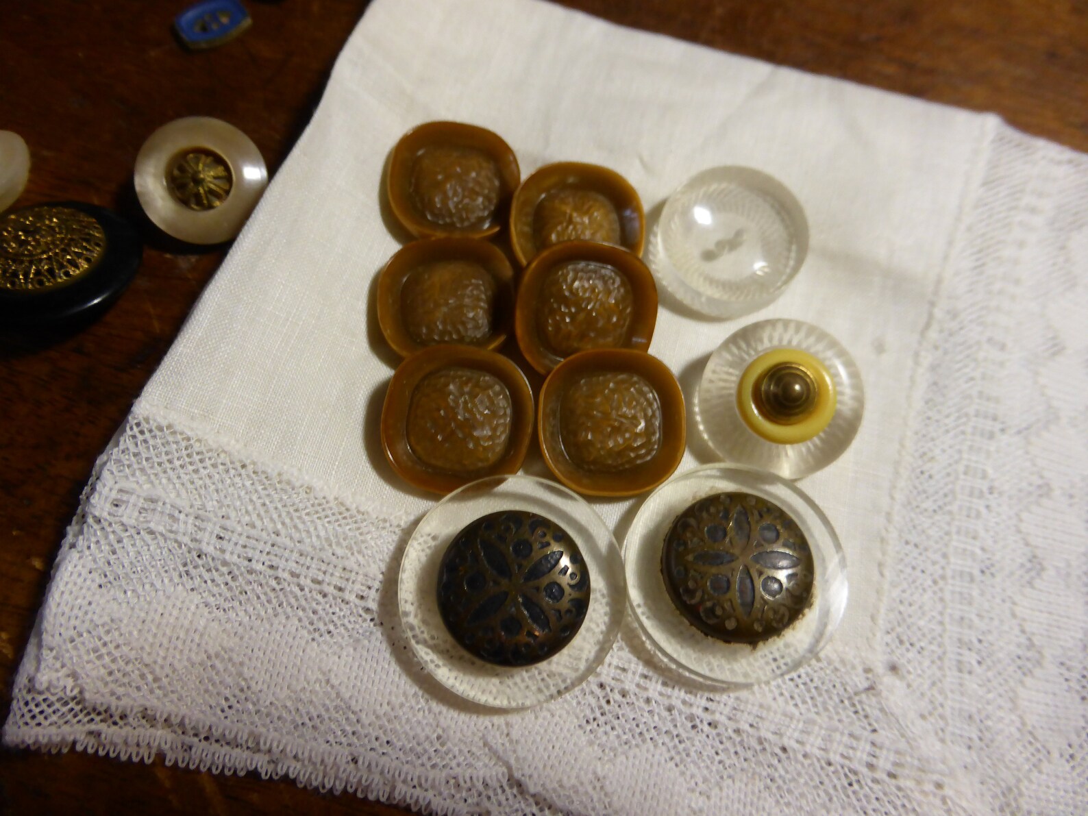 Vintage Buttons. Early plastics buttons lot. Set of 6 matching Etsy