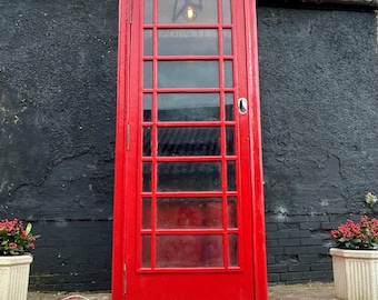 Iconic K6 Red Telephone Box British Public Telephone Kiosk By Sir Giles Gilbert