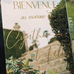 LOT STICKERS pour réaliser panneau bienvenue mariage
