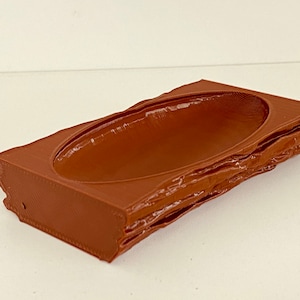 Terrarium Feeder &quot;Log&quot; - Brown colored Feeder for Geckos, Lizard & Spiders
