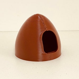 Dart Frog / Spider Hide - Brown Cave for Frogs, Geckos & Spiders