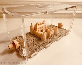 Grote buitenwereld-kit 'Castle' - Premium formicarium-kit mierennest