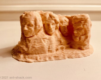 Mount Rushmore-decoratie - Premium mierennest formicariumkit