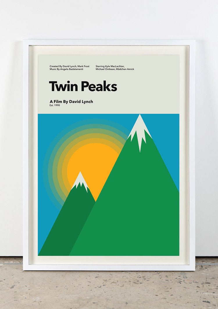 Twin Peaks A Film By David Lynch Movie Poster Limited Edition | Etsy