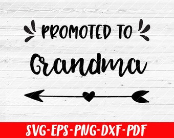Download Promoted to grandmas | Etsy