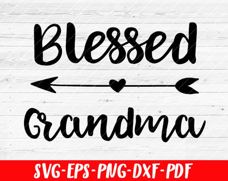 Download Blessed Grandma SVG File Soon To Be Gift Vector SVG Design ...