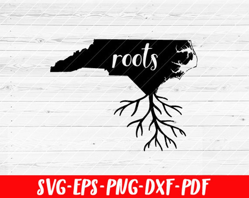 Download North Carolina Roots SVG Home Native Map Vector SVG Design ...