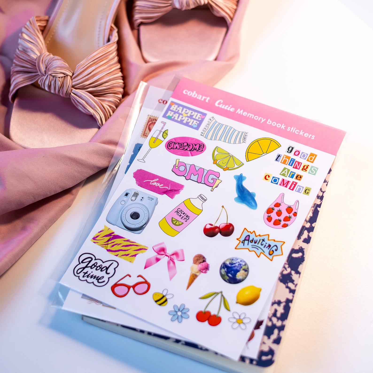 5 Sheets of Scrapbook Stickers for Journaling and Albums - Etsy