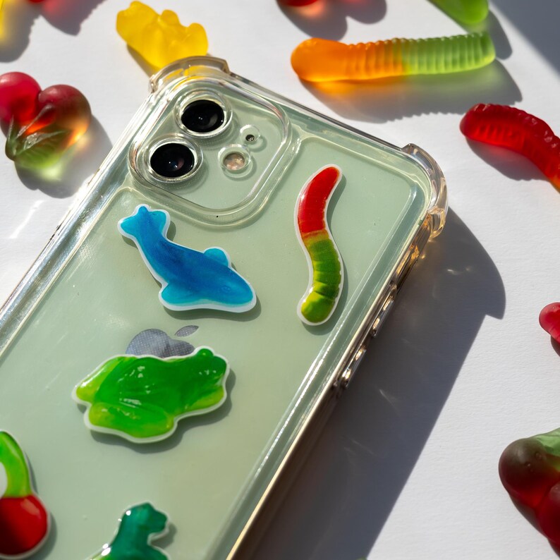 3D Gummy Candy Stickers, Puffy Epoxy Decals - Etsy
