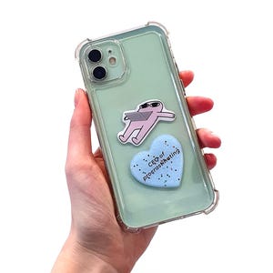 3D Ästhetischer Puffy Aufkleber - Süßer Epoxy-Aufkleber für Handys, Laptops, Kindles und mehr - Lustig und bezaubernd
