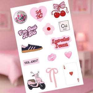 Autocollants esthétiques 3D mignons – Autocollant de réfrigérateur en époxy gonflé et adorable pour ordinateurs portables, téléphones