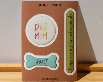 Dog Lover&#39;s Delight: Fun 3D Puppy Stickers