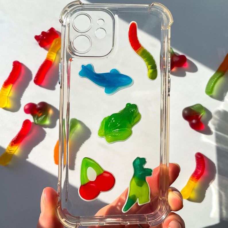 3D Gummy Candy Stickers, Puffy Epoxy Decals - Etsy
