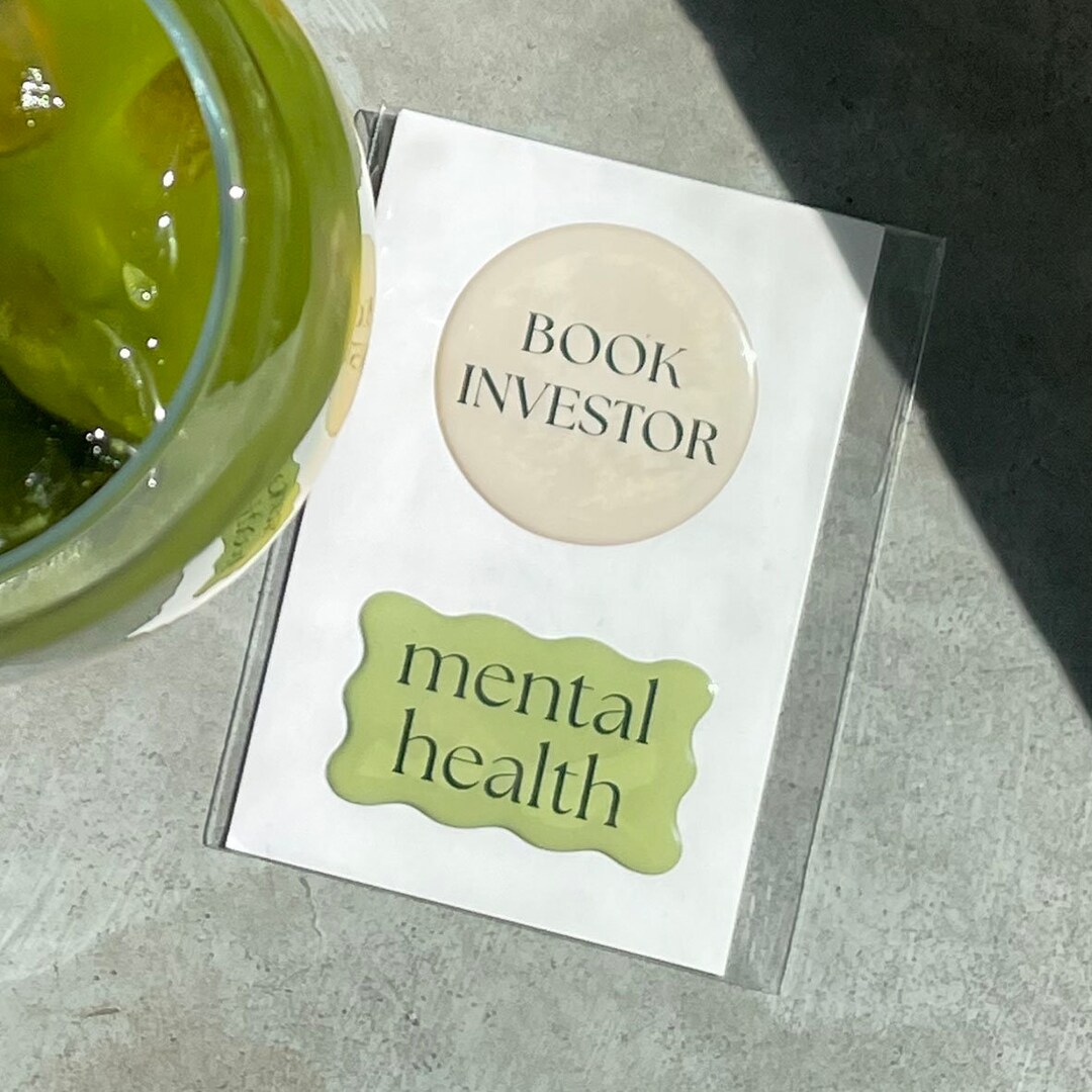 3D Mental Health Stickers: Waterproof Affirmation Decals for Booktok - Etsy