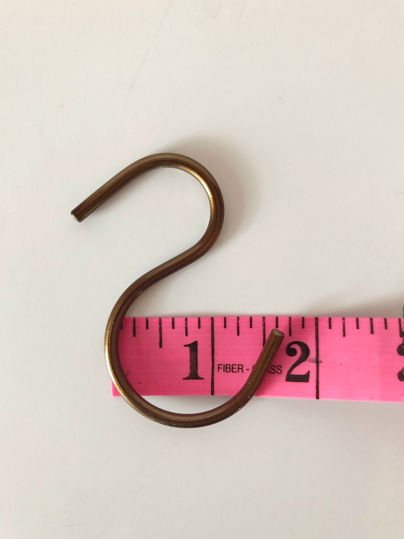 Copper Coloured S Hook/macrame Supplies/copper Hooks/metal Etsy