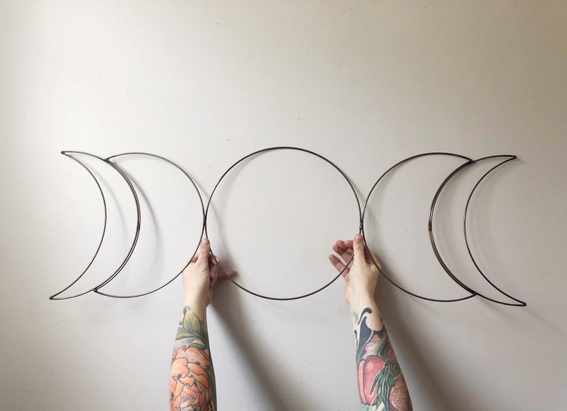 Bulk Pack of Moonphase Craft Frames/copper Brass Lunar Moon Etsy