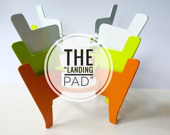 The Landing Pad / Customizable Desk Light Stand / Desktop Converter for Pendant Light / Desktop Dock for Yarn-Wrapped Lamps / Lamp Stand