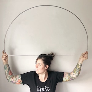 Extra large shop metal hoops
