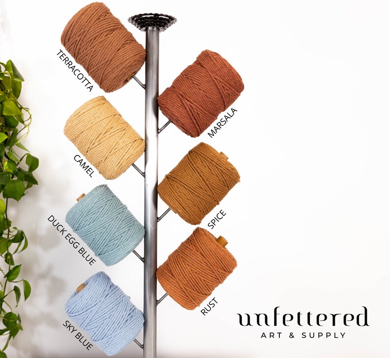 4mm Macrame Cord/3 Ply Coloured Macrame Cord/triple Strand Etsy Canada