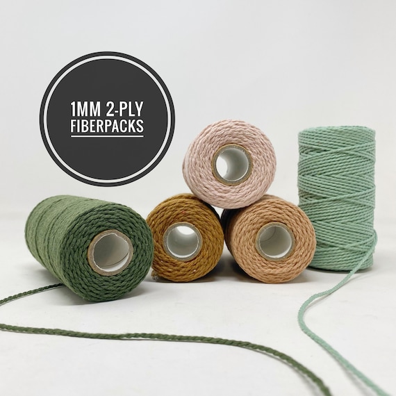 5pack 1mm String/1mm 2ply Cord/ Warp Thread / Fibre Pack / Etsy Canada