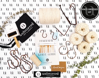 Macrame Beginner Kit / Macrame DIY Starter Kit