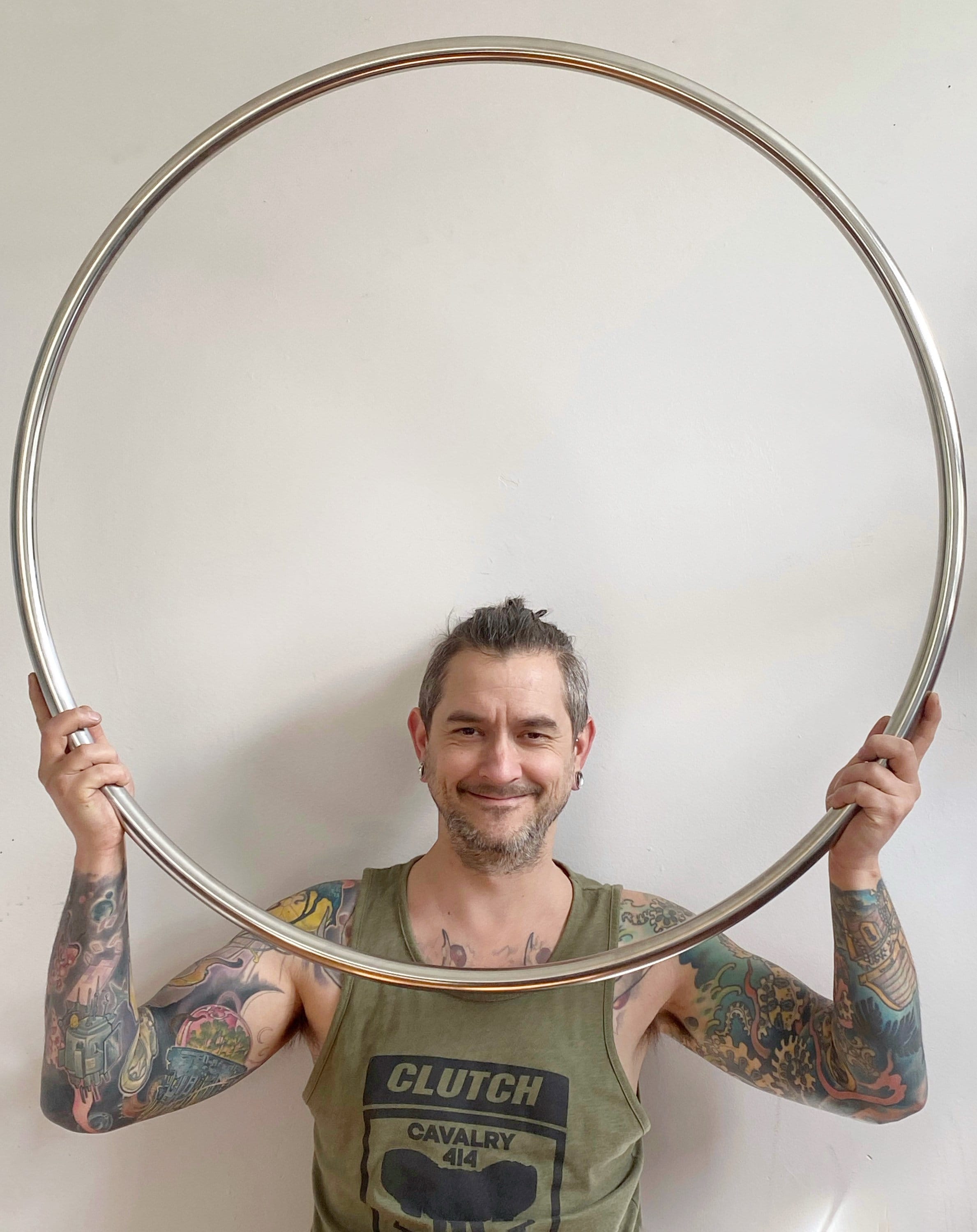 Big Thicc Hoop Giant Metal Hoop Steel Ring Stainless Steel Ring Massive Strong Hoop Macrame Hanging Chair Hoop Etsy