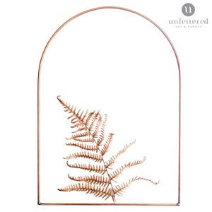Metal Arch Frame: Macrame Weaving Loom, Wall Decor (10x14")