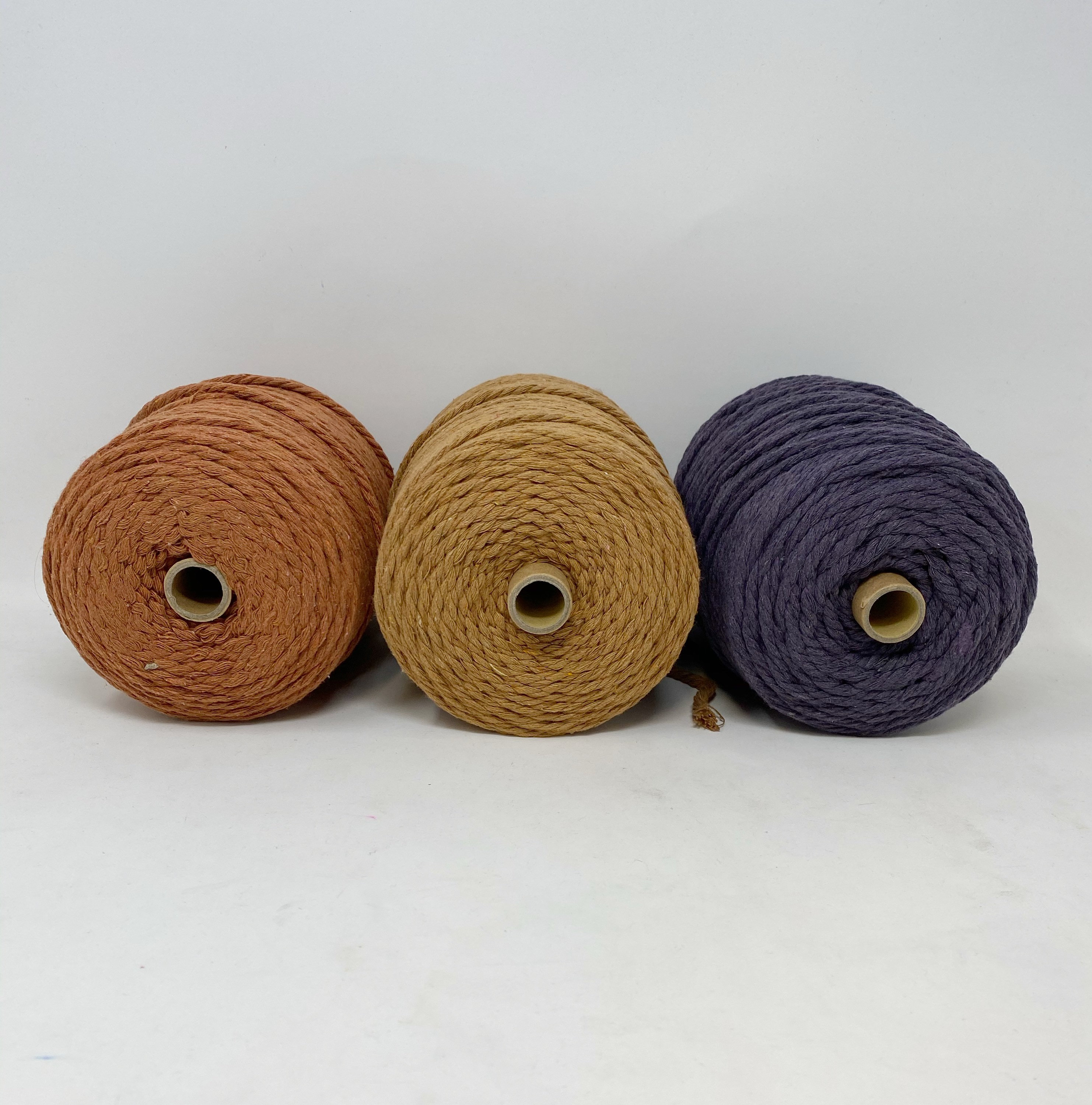 4mm Macrame Cord/3 Ply Coloured Macrame Cord/Triple Strand Etsy