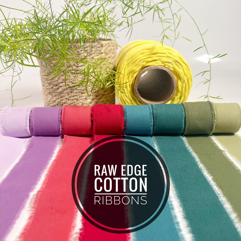 Cotton Ribbon - Etsy