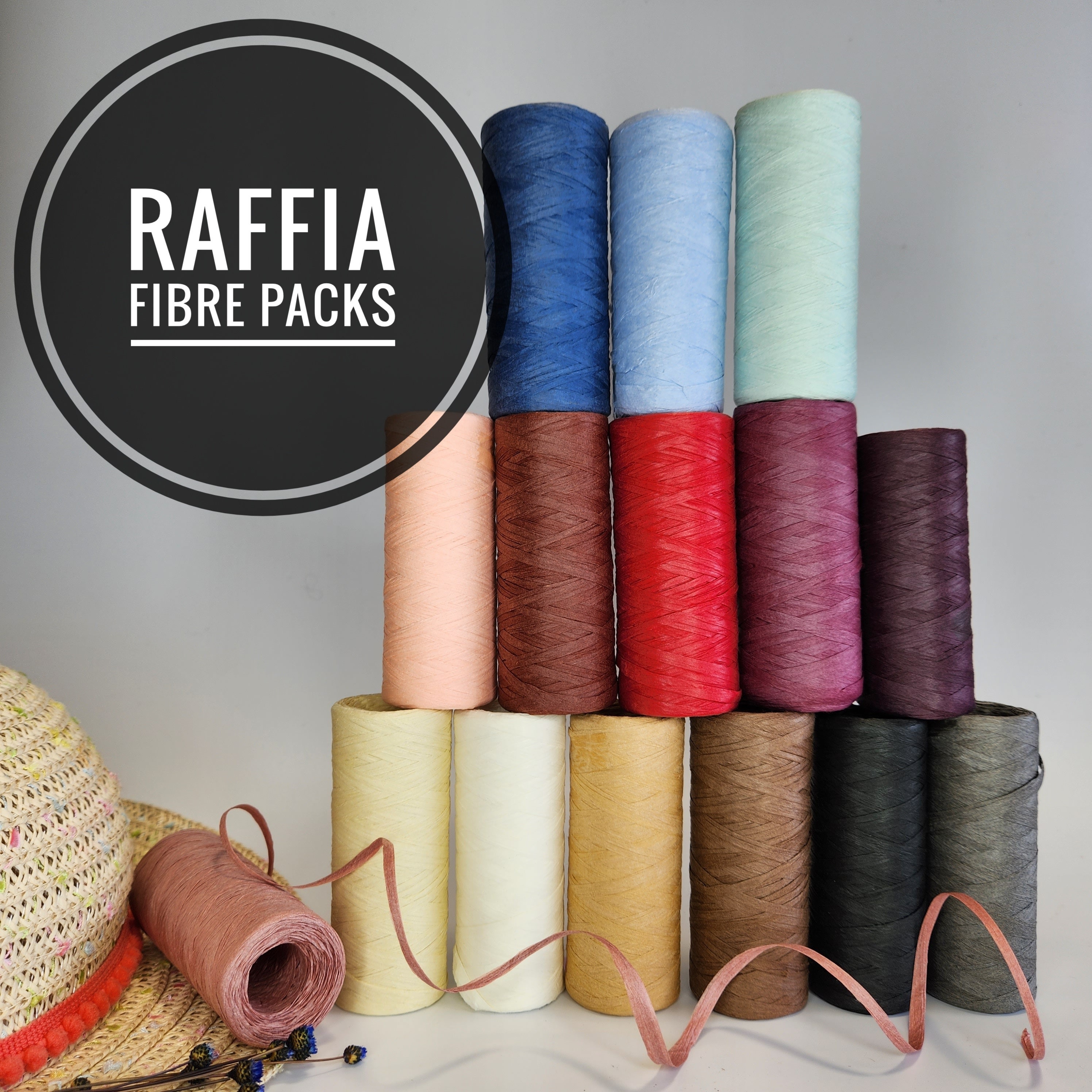 Raffia for Weaving Bags Hats Jewellery Embroidery Craft. 26