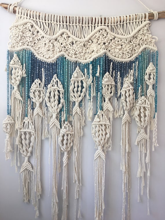 Macrame Fish Wall Hanging 