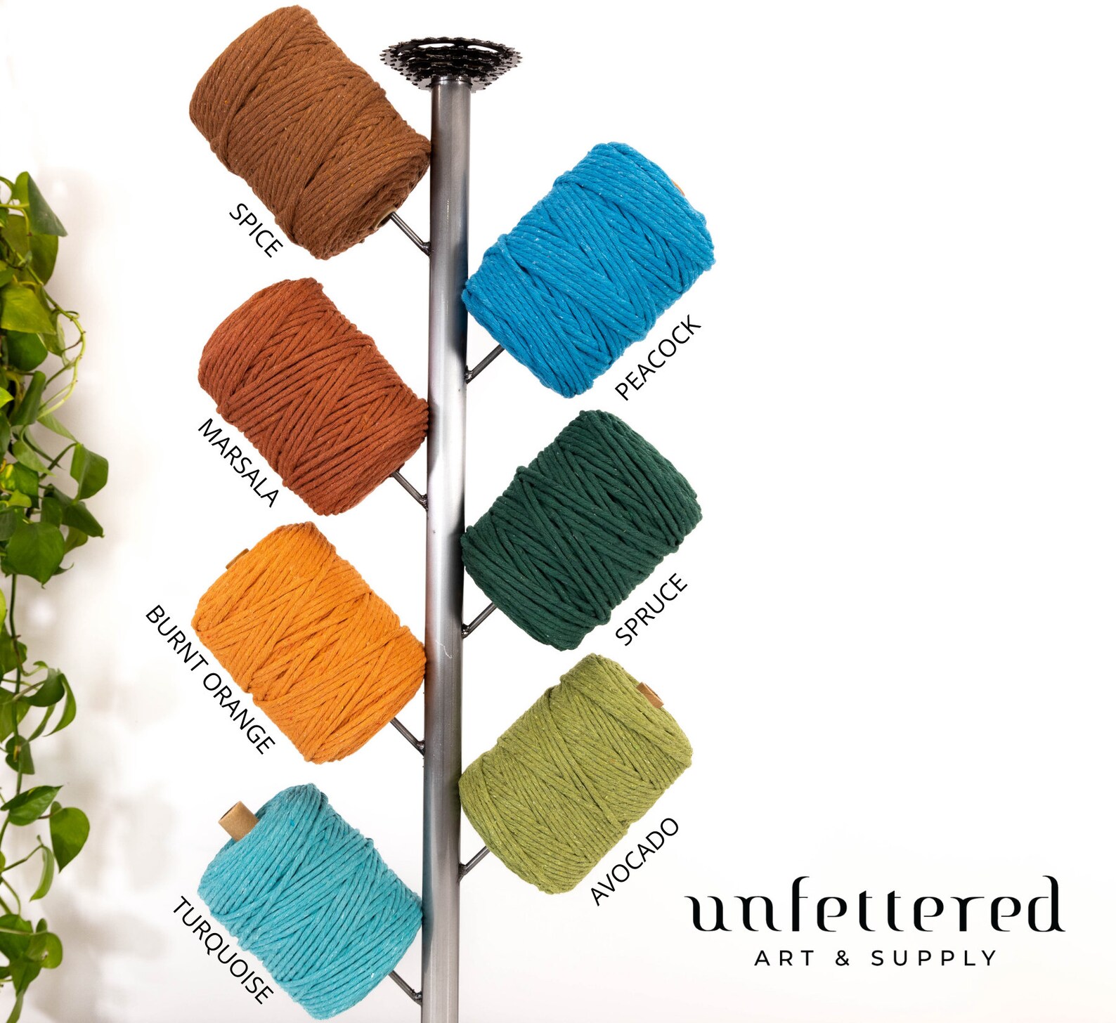 5mm Macrame String/coloured Macrame Cord/soft Cotton Rope/100 Etsy