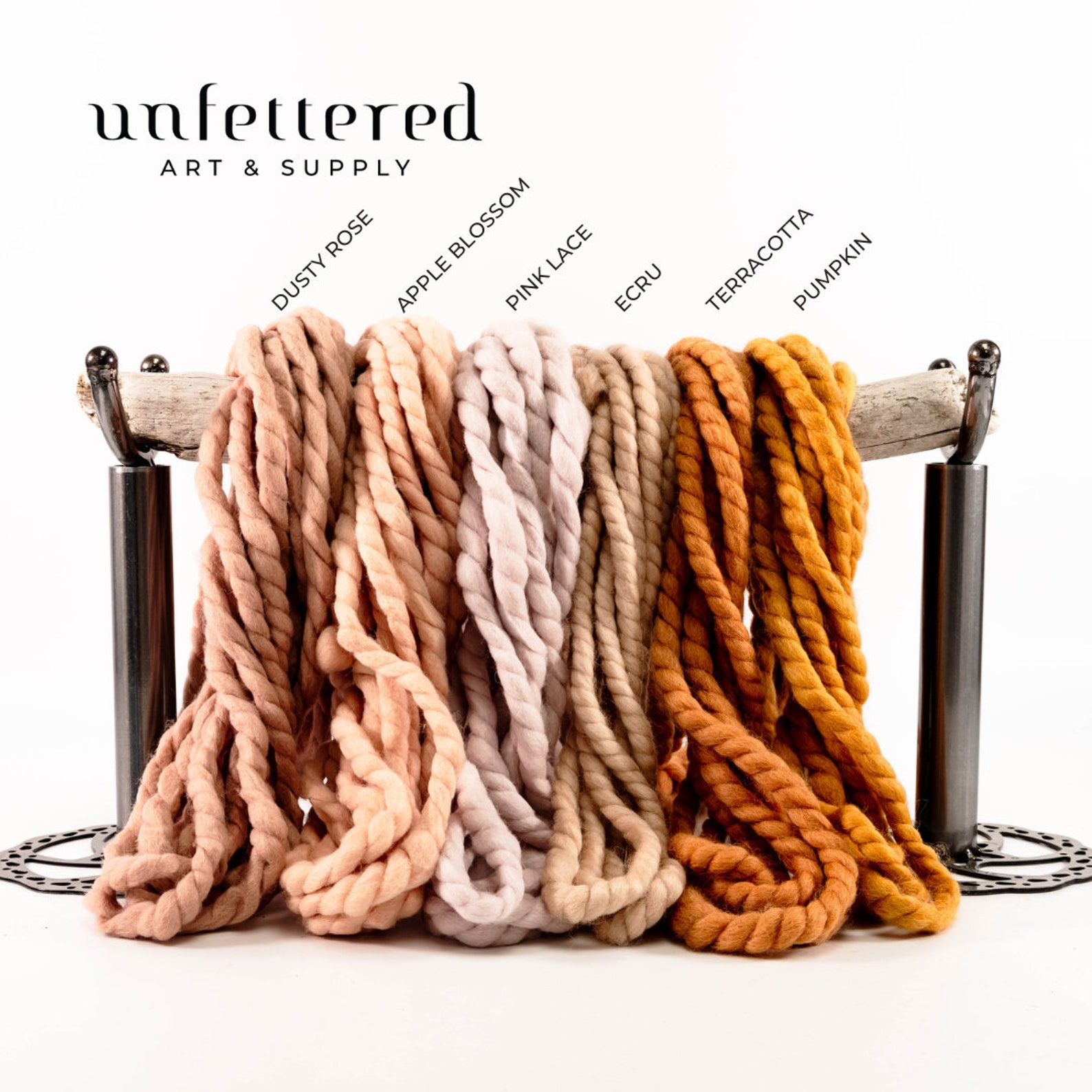 Chonky 2ply Merino Art Yarn / Super Chunky Merino Roving / Etsy