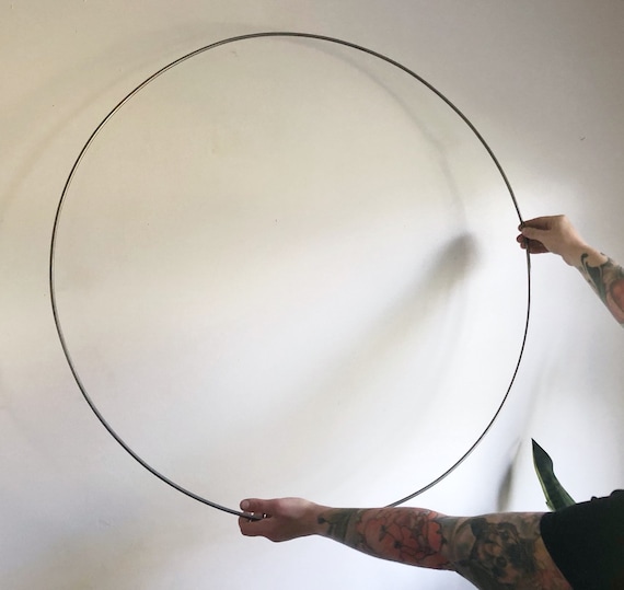 Extra Large Metal Hoop/xl Round Metal Frame/ Macrame Supplies/xl  Dreamcatcher Hoop/circular Loom/craft Supplies/big Ass Hoop 