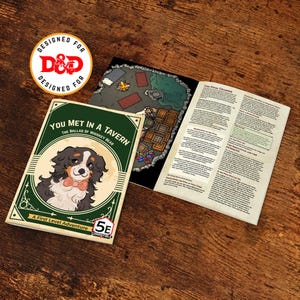 You Meet In A Tavern - A First Level D&D Adventure for new players and DMs - Dnd One shot adventure for newbies