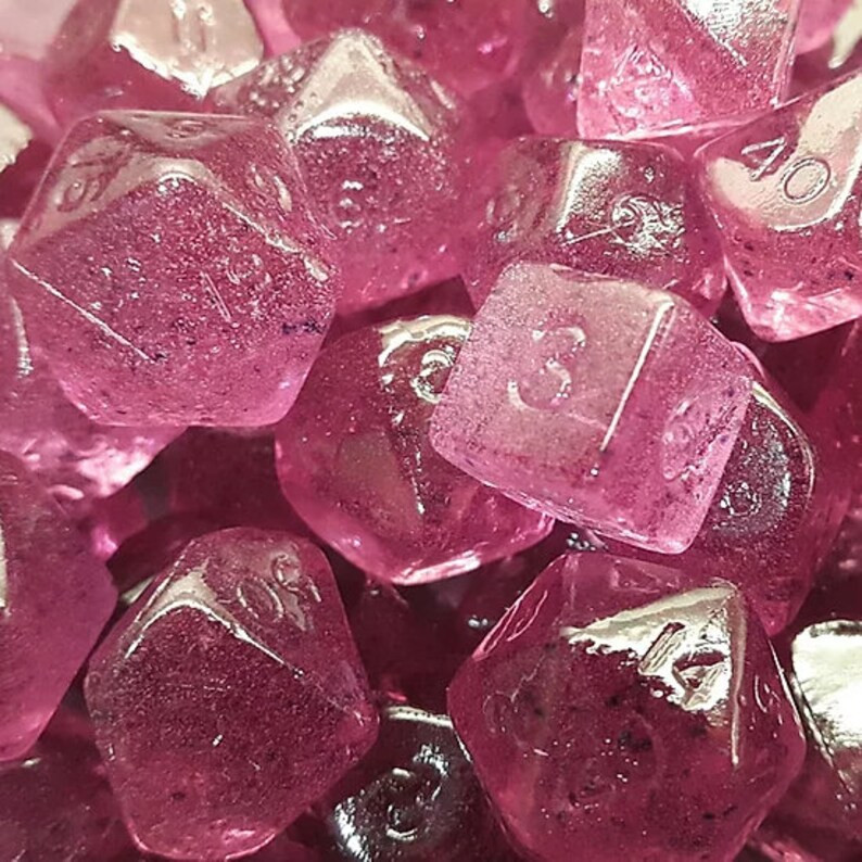 Sugarcane Edible Gummy Dnd Dice Sets for Dungeons and Etsy UK