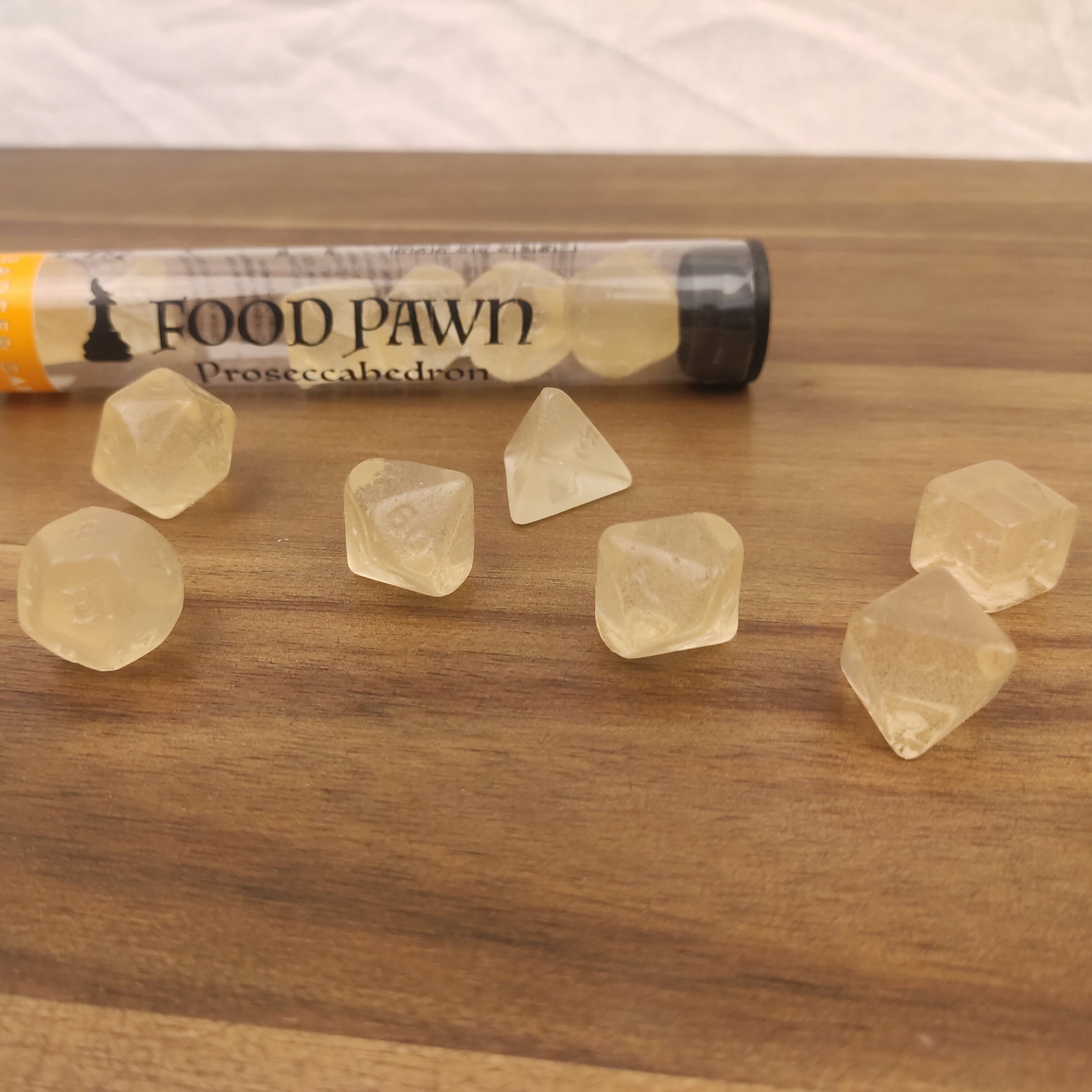 Proseccahedron Edible Gummy Dnd Dice Sets for Dungeons and Etsy