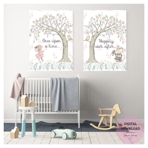 Fairy Tale Nursery Art Decor