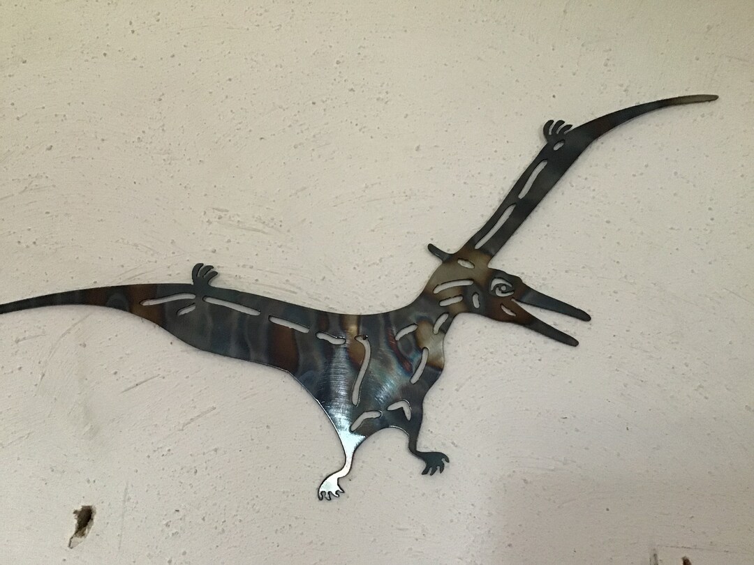 Pterodactyl Metal Wall Art Dinosaur Signs Wall Hangings Jurassic World
