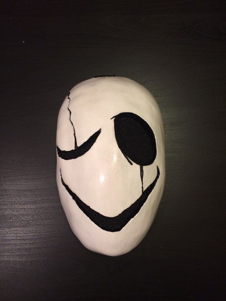 Gaster mask wearable cosplay Birthday gift Etsy