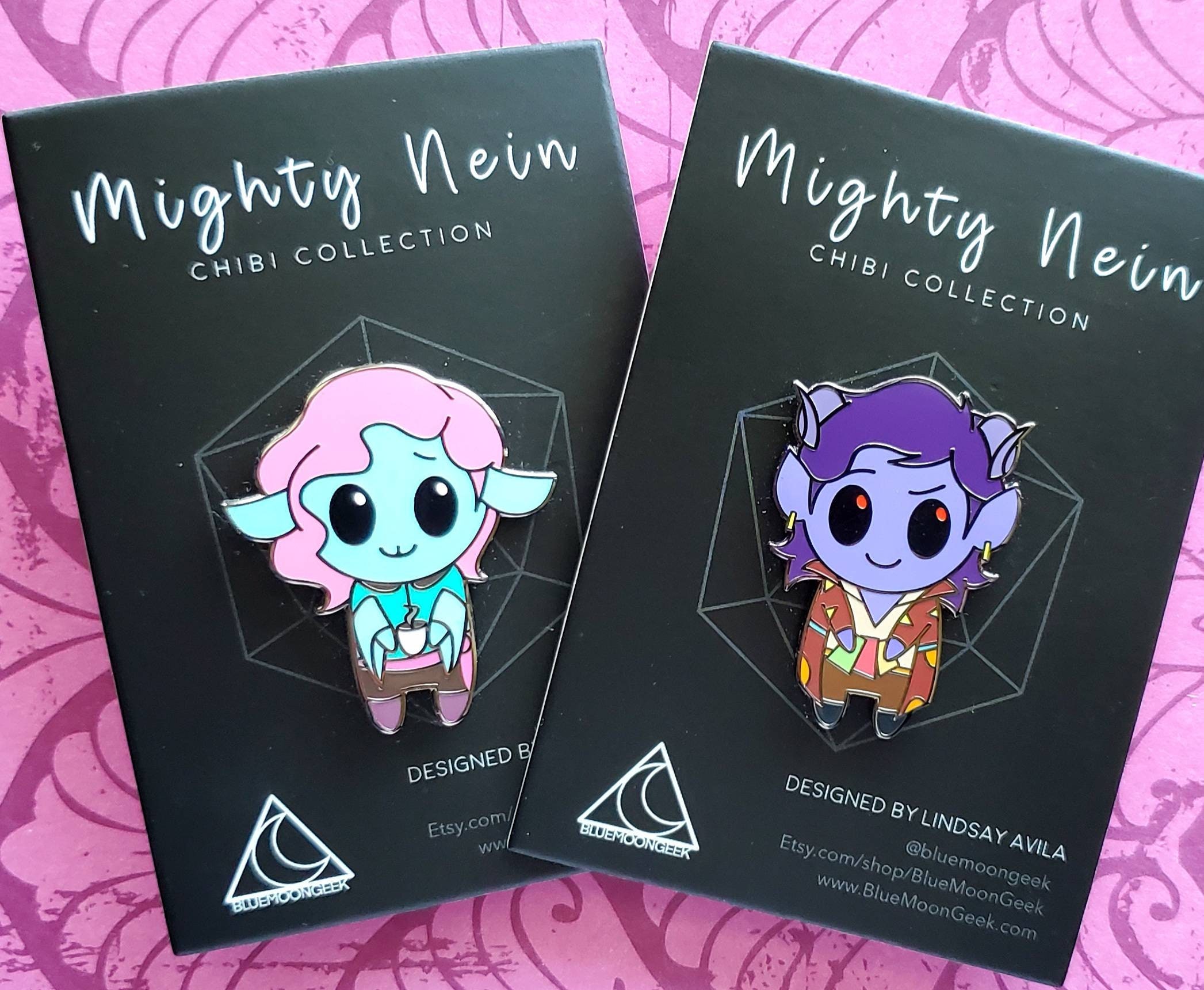 Caduseus Molly Pin Set Critical Role Enamel pin Caduseus | Etsy