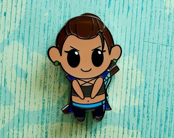 Beau Enamel Pin - Critical Role pin - Hard enamel dnd pin - Beau art dnd enamel pin - Beauregard Enamel Pin - dnd pin