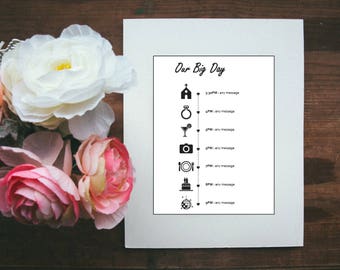 wedding infographic etsy