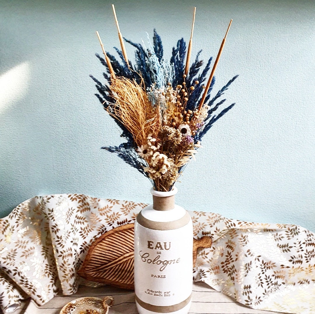 Bouquet de Fleurs Séchées Marine